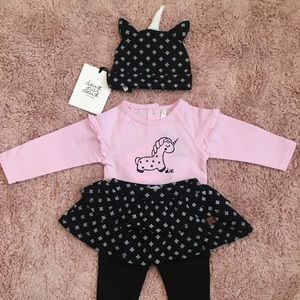 Organic Baby Girl Outfit